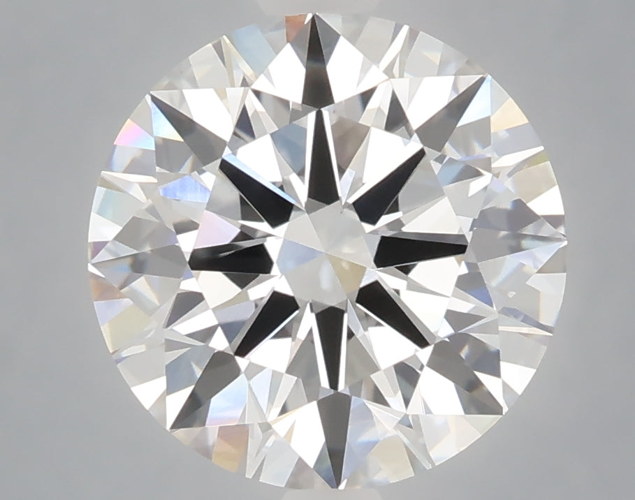 4.05 Carat Round Shaped, Ideal Cut, E Color, VVS2 Clarity, IGI Certified Lab Grown Diamond