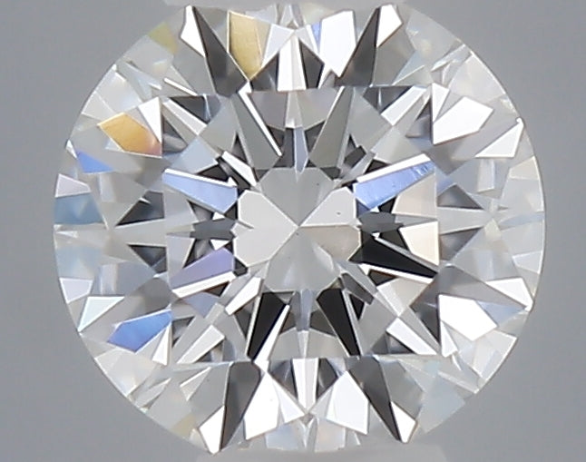 0.34 Carat Round Shaped, Very Good Cut, D Color, VVS2 Clarity, IGI Certified Lab Grown Diamond