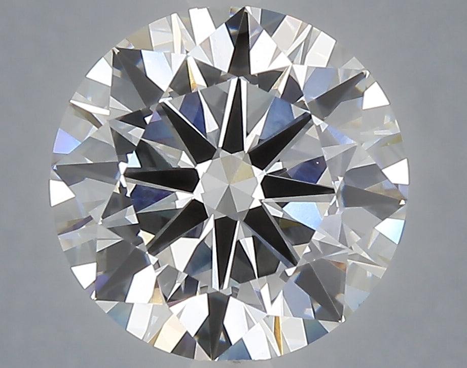 4.00 Carat Round Shaped, Excellent Cut, E Color, VVS2 Clarity, IGI Certified Lab Grown Diamond