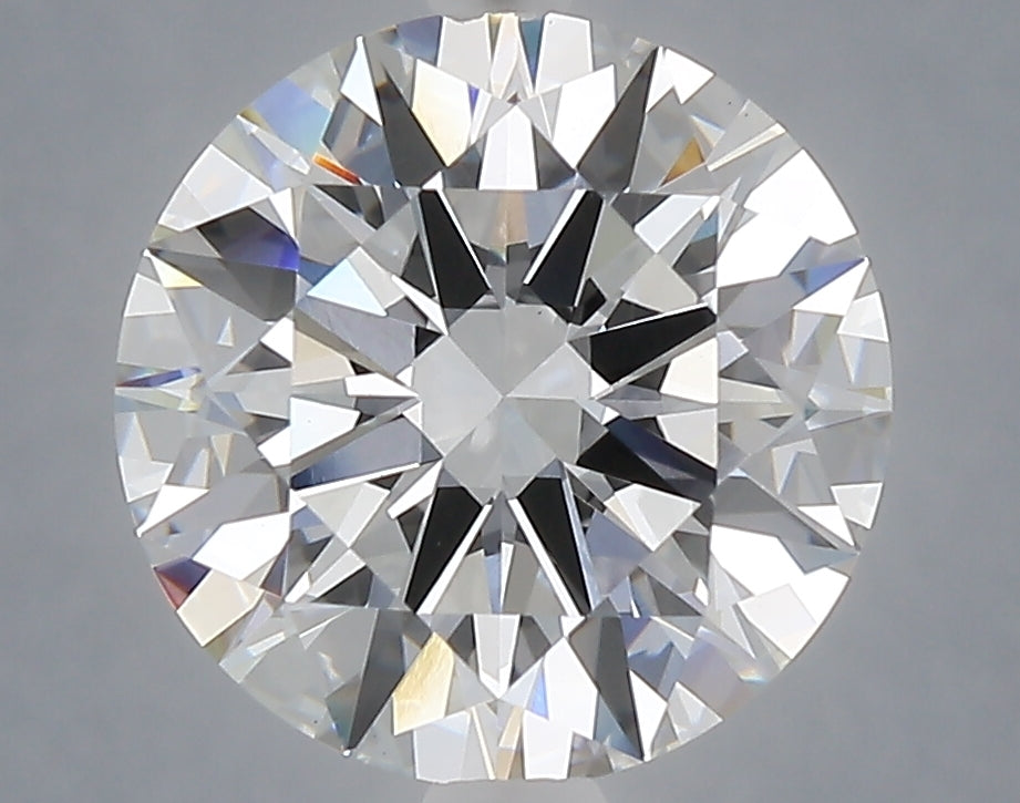 4.00 Carat Round Shaped, Excellent Cut, E Color, VVS2 Clarity, IGI Certified Lab Grown Diamond