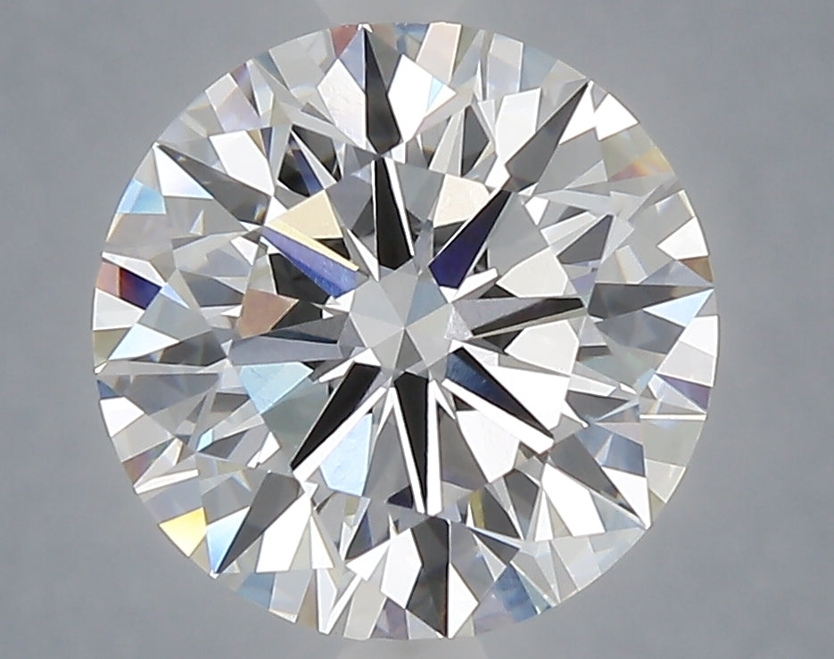 4.00 Carat Round Shaped, Ideal Cut, E Color, VVS2 Clarity, IGI Certified Lab Grown Diamond