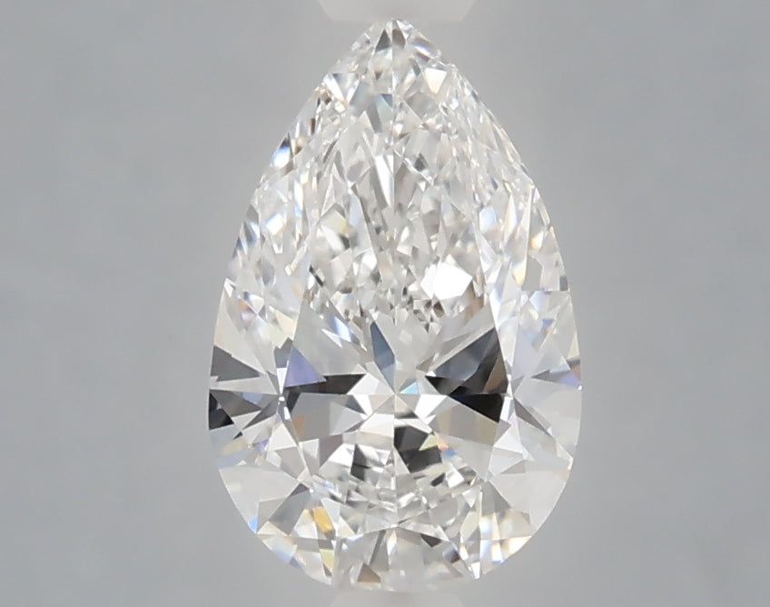 1.24 Carat Pear Shaped, Ideal Cut, D Color, VVS2 Clarity, IGI Certified Lab Grown Diamond