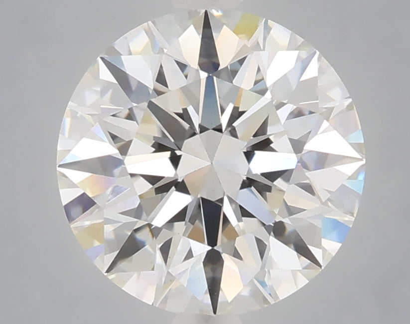 3.11 Carat Round Shaped, Excellent Cut, E Color, VS1 Clarity, IGI Certified Lab Grown Diamond
