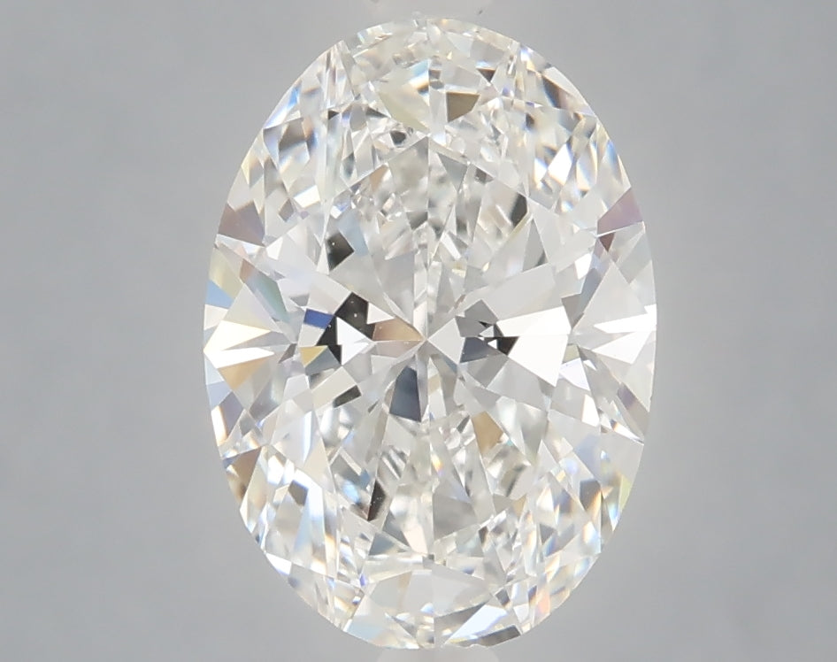 2.50 Carat Oval Shaped, Ideal Cut, E Color, VVS2 Clarity, IGI Certified Lab Grown Diamond
