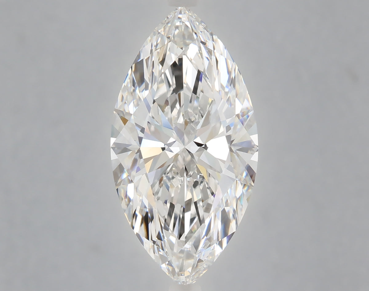 6.01 Carat Marquise Shaped, Ideal Cut, E Color, VVS2 Clarity, IGI Certified Lab Grown Diamond