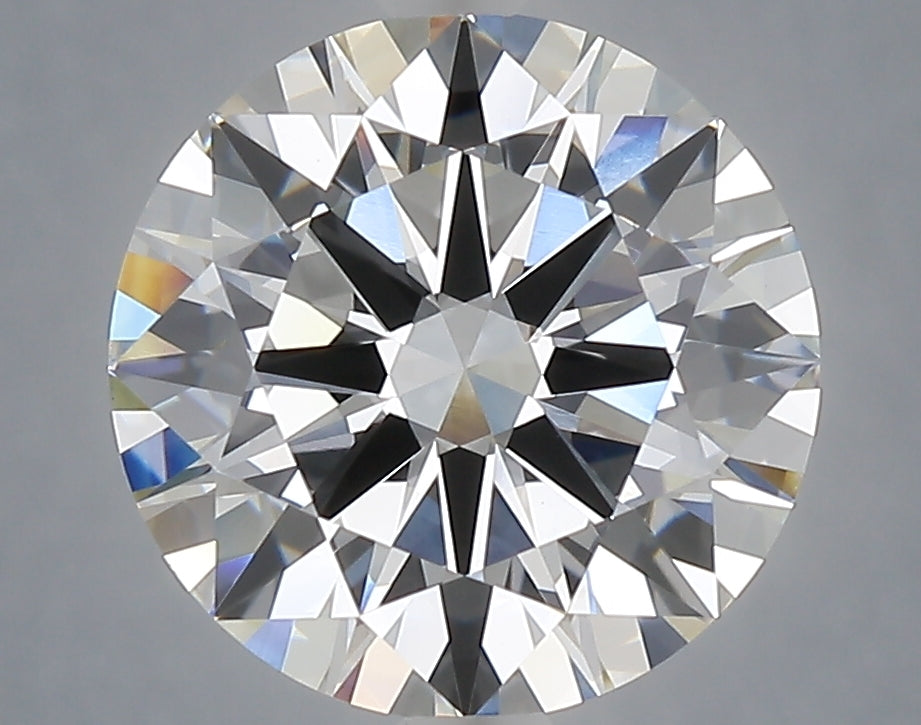 4.00 Carat Round Shaped, Excellent Cut, E Color, VVS2 Clarity, IGI Certified Lab Grown Diamond