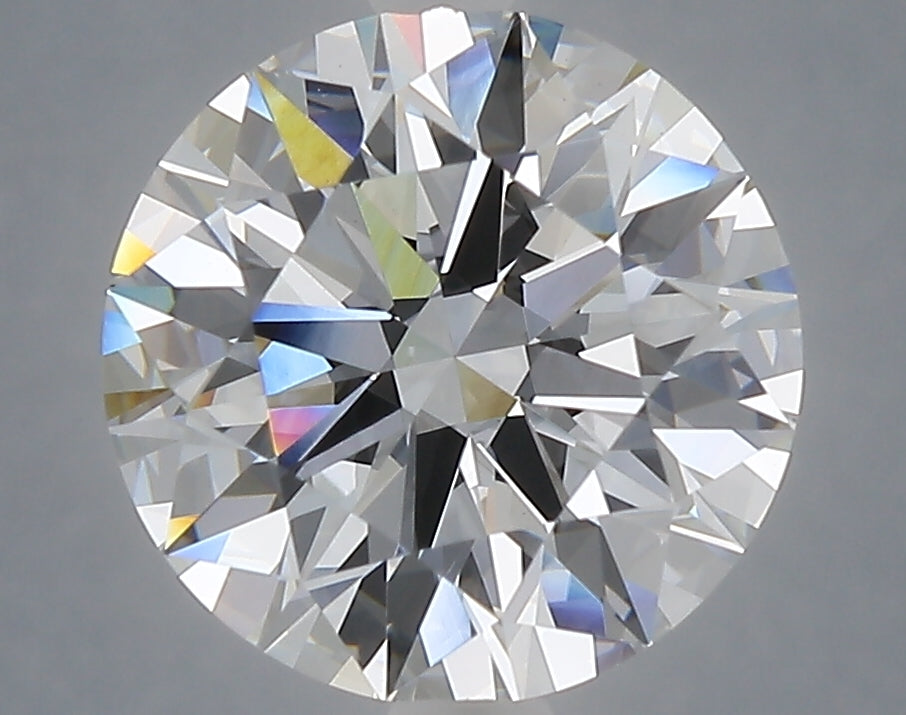 4.00 Carat Round Shaped, Ideal Cut, E Color, VVS2 Clarity, IGI Certified Lab Grown Diamond