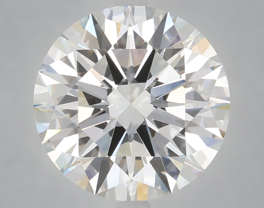 4.05 Carat Round Shaped, Ideal Cut, E Color, VVS2 Clarity, IGI Certified Lab Grown Diamond