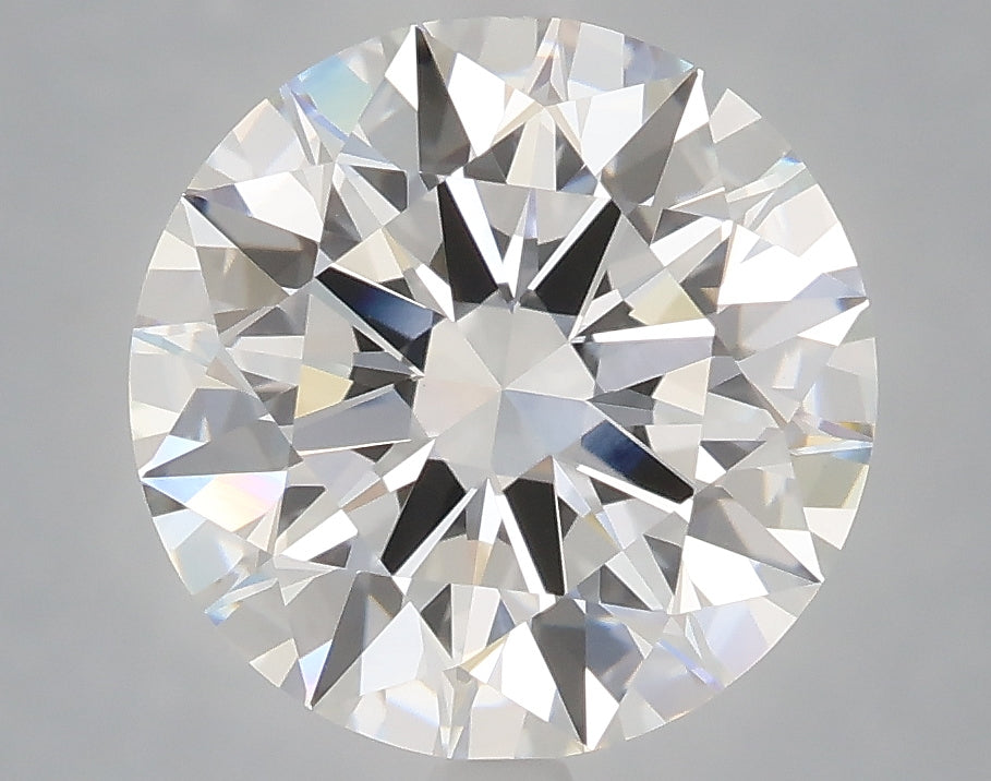 4.04 Carat Round Shaped, Ideal Cut, D Color, VVS2 Clarity, IGI Certified Lab Grown Diamond