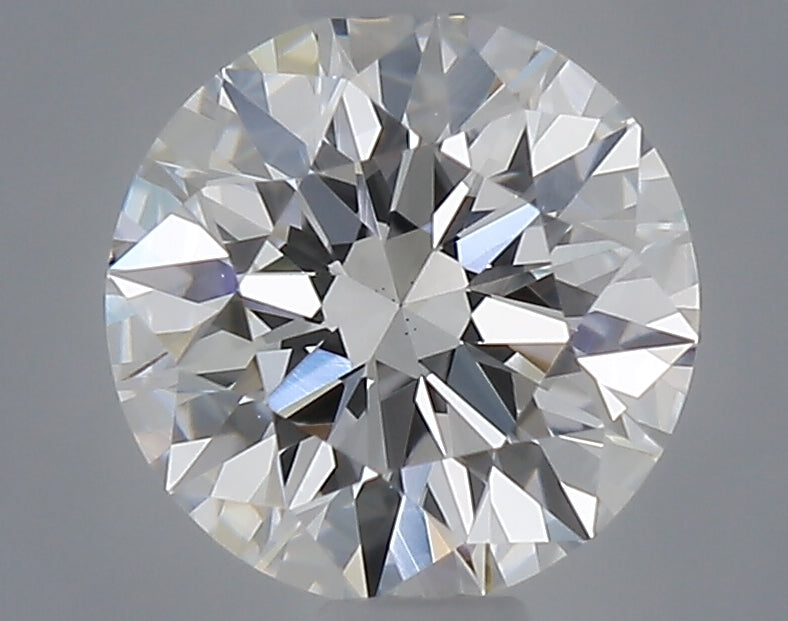 0.55 Carat Round Shaped, Excellent Cut, D Color, VS1 Clarity, IGI Certified Lab Grown Diamond