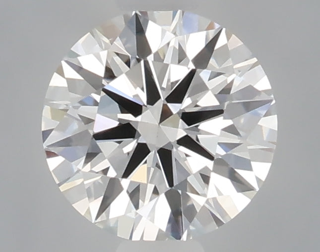 0.54 Carat Round Shaped, Very Good Cut, D Color, VVS2 Clarity, IGI Certified Lab Grown Diamond