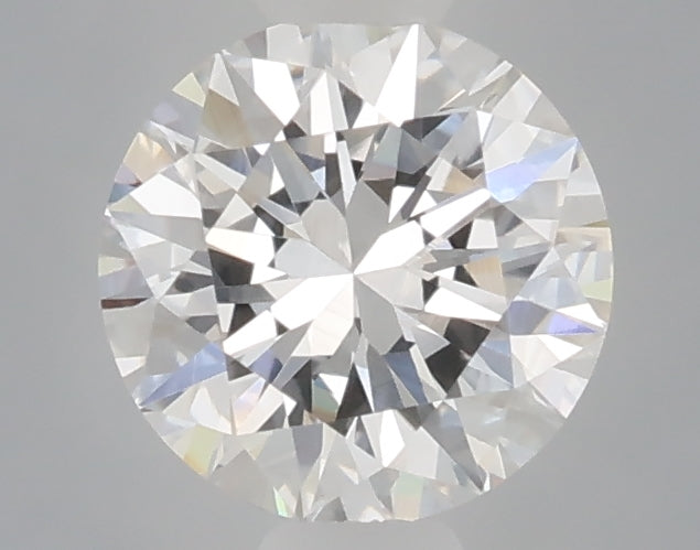 0.53 Carat Round Shaped, Very Good Cut, D Color, VVS2 Clarity, IGI Certified Lab Grown Diamond