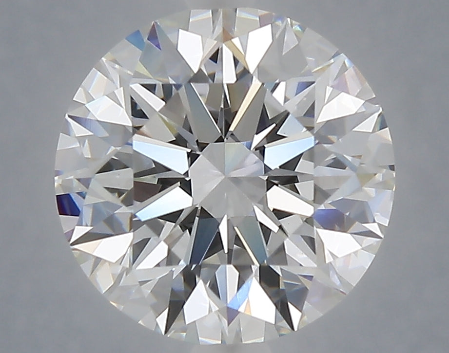4.06 Carat Round Shaped, Ideal Cut, E Color, VVS2 Clarity, IGI Certified Lab Grown Diamond