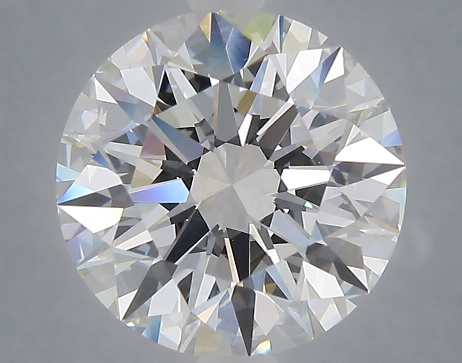 4.04 Carat Round Shaped, Ideal Cut, E Color, VVS2 Clarity, IGI Certified Lab Grown Diamond