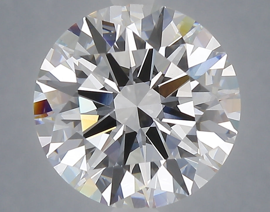 4.08 Carat Round Shaped, Excellent Cut, E Color, VVS2 Clarity, IGI Certified Lab Grown Diamond