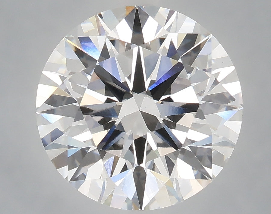 4.09 Carat Round Shaped, Ideal Cut, E Color, VVS2 Clarity, IGI Certified Lab Grown Diamond