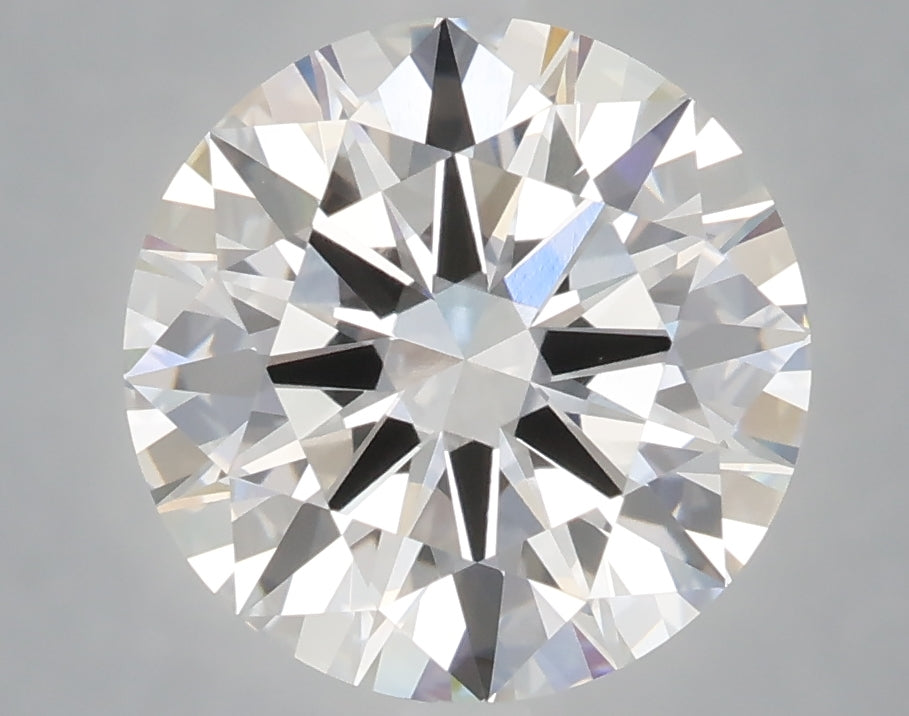 4.10 Carat Round Shaped, Ideal Cut, E Color, VVS2 Clarity, IGI Certified Lab Grown Diamond