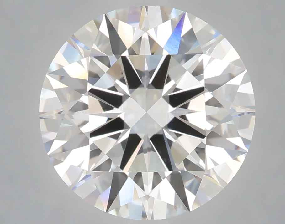 4.08 Carat Round Shaped, Ideal Cut, E Color, VVS2 Clarity, IGI Certified Lab Grown Diamond