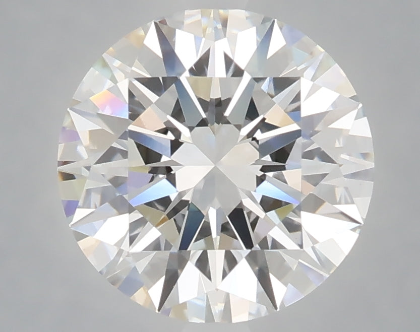 3.03 Carat Round Shaped, Excellent Cut, E Color, VS1 Clarity, IGI Certified Lab Grown Diamond