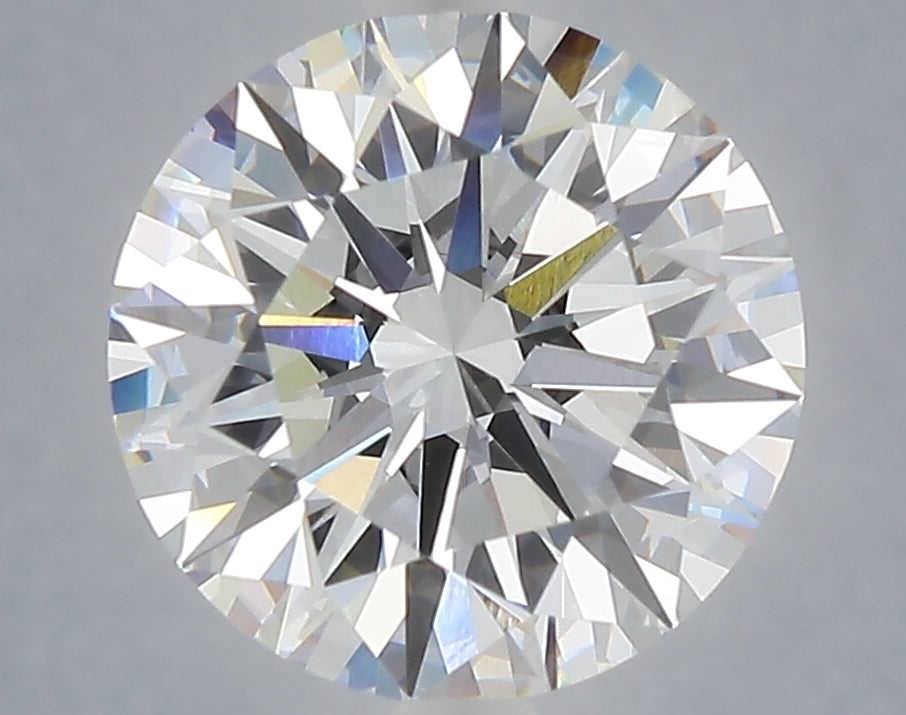 4.03 Carat Round Shaped, Ideal Cut, F Color, VVS2 Clarity, IGI Certified Lab Grown Diamond