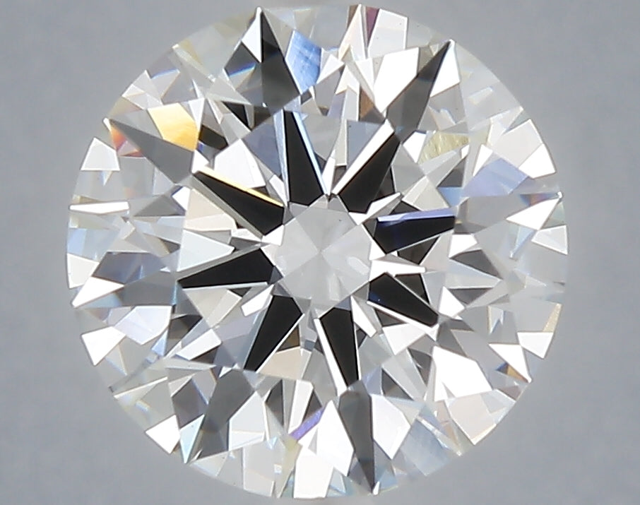 4.04 Carat Round Shaped, Ideal Cut, F Color, VVS2 Clarity, IGI Certified Lab Grown Diamond