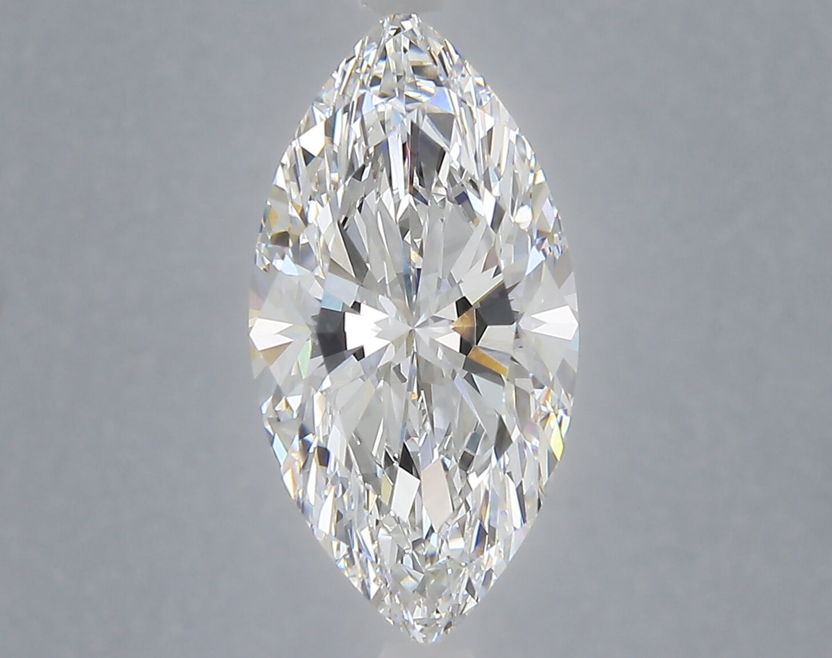 4.30 Carat Marquise Shaped, Ideal Cut, E Color, VVS2 Clarity, IGI Certified Lab Grown Diamond