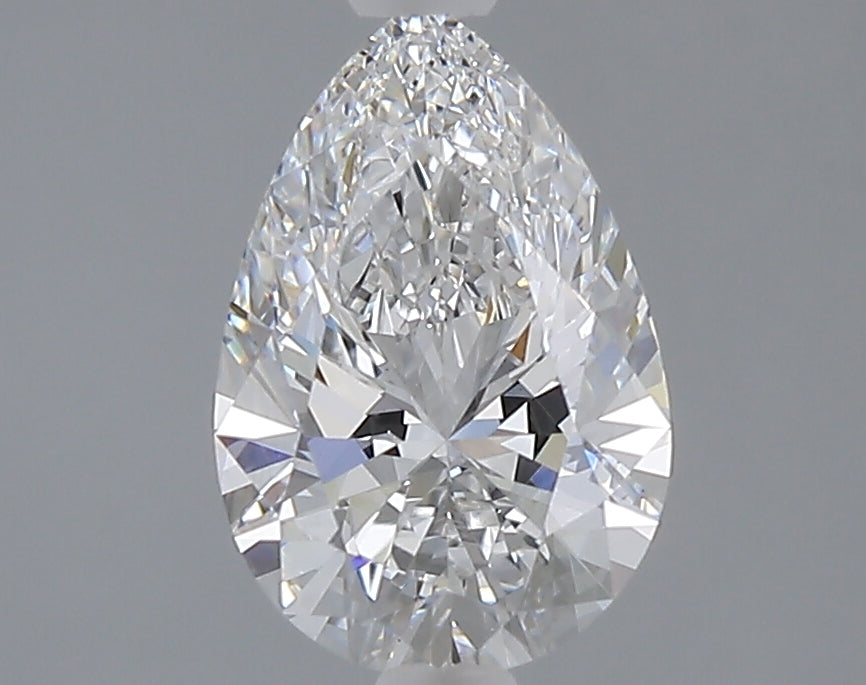 1.57 Carat Pear Shaped, Ideal Cut, D Color, VS1 Clarity, IGI Certified Lab Grown Diamond