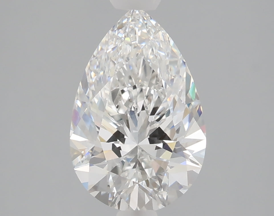 2.07 Carat Pear Shaped, Ideal Cut, E Color, VVS2 Clarity, IGI Certified Lab Grown Diamond