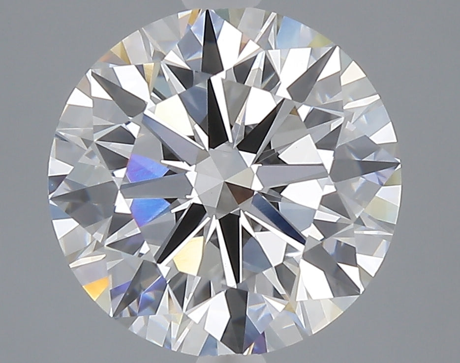 4.31 Carat Round Shaped, Ideal Cut, E Color, VVS2 Clarity, IGI Certified Lab Grown Diamond