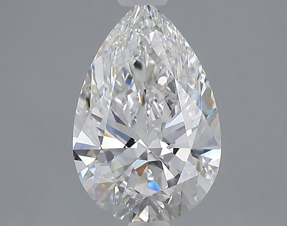 2.09 Carat Pear Shaped, Ideal Cut, E Color, VVS2 Clarity, IGI Certified Lab Grown Diamond