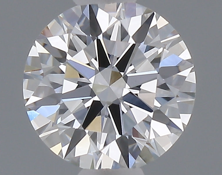 0.53 Carat Round Shaped, Ideal Cut, D Color, VVS2 Clarity, IGI Certified Lab Grown Diamond