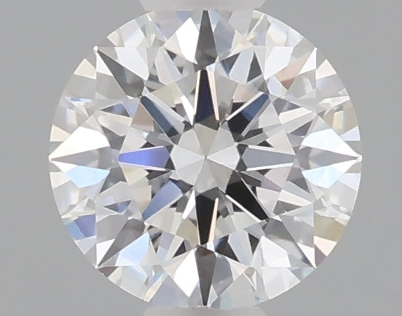 0.53 Carat Round Shaped, Ideal Cut, D Color, VVS2 Clarity, IGI Certified Lab Grown Diamond