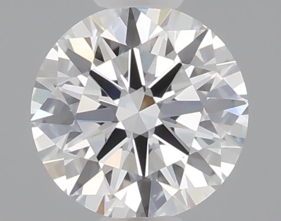 0.55 Carat Round Shaped, Very Good Cut, D Color, VVS1 Clarity, IGI Certified Lab Grown Diamond
