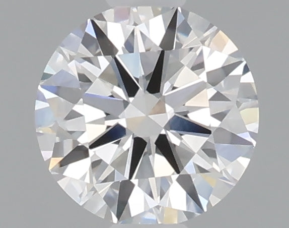 0.54 Carat Round Shaped, Excellent Cut, D Color, VVS2 Clarity, IGI Certified Lab Grown Diamond