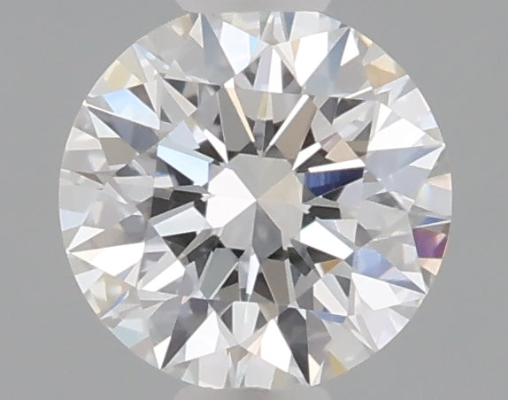 0.53 Carat Round Shaped, Excellent Cut, D Color, VVS2 Clarity, IGI Certified Lab Grown Diamond