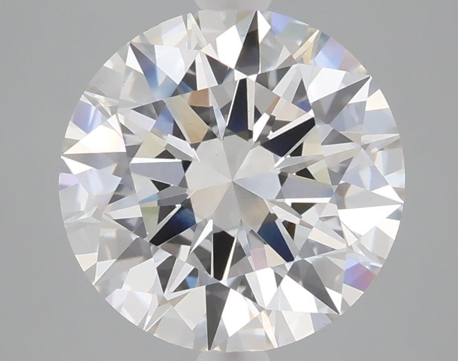 4.03 Carat Round Shaped, Excellent Cut, E Color, VVS2 Clarity, IGI Certified Lab Grown Diamond