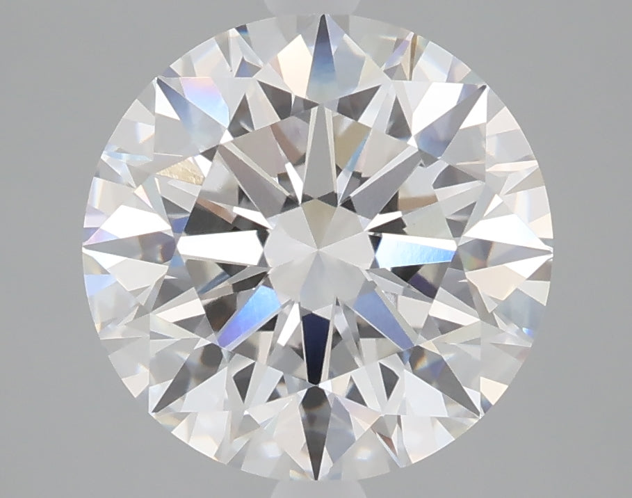 4.07 Carat Round Shaped, Ideal Cut, E Color, VVS2 Clarity, IGI Certified Lab Grown Diamond