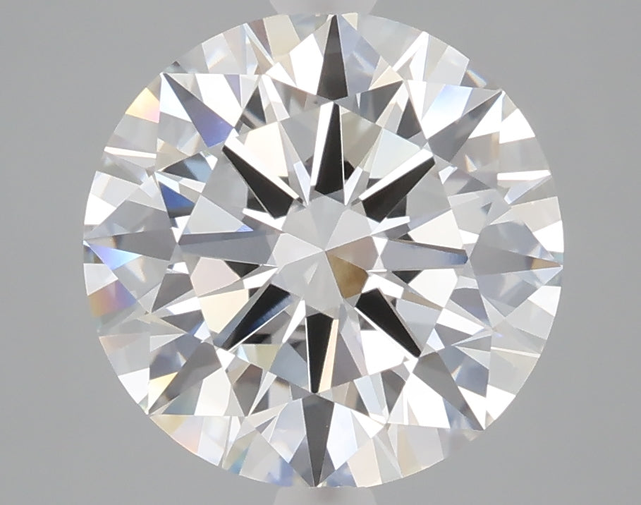 4.00 Carat Round Shaped, Ideal Cut, E Color, VVS2 Clarity, IGI Certified Lab Grown Diamond