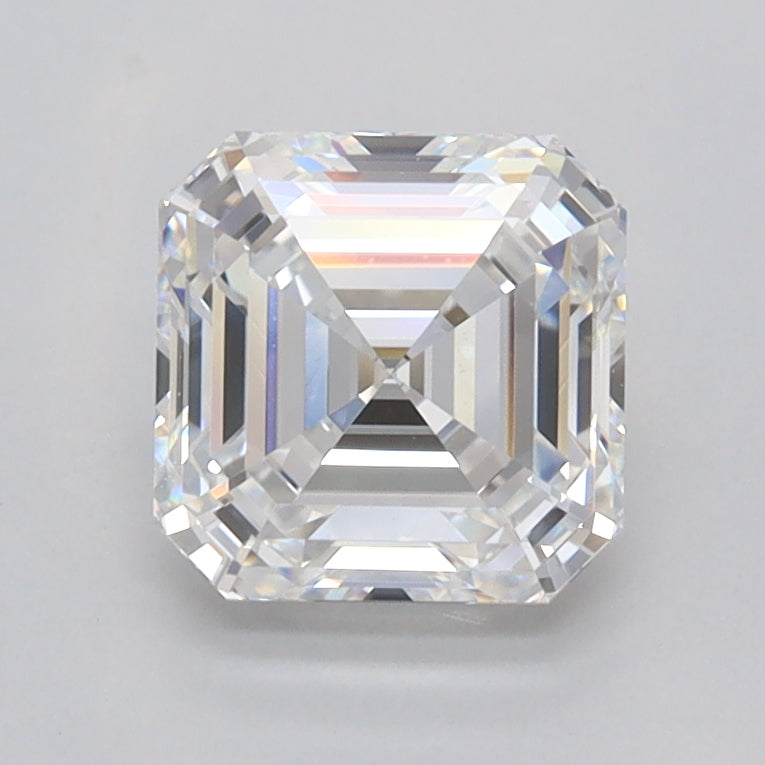 1.51 Carat Asscher Shaped, Ideal Cut, E Color, VVS1 Clarity, IGI Certified Lab Grown Diamond