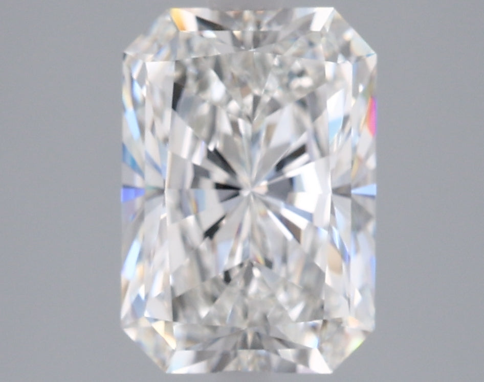 2.54 Carat Radiant Shaped, Ideal Cut, E Color, VVS1 Clarity, IGI Certified Lab Grown Diamond