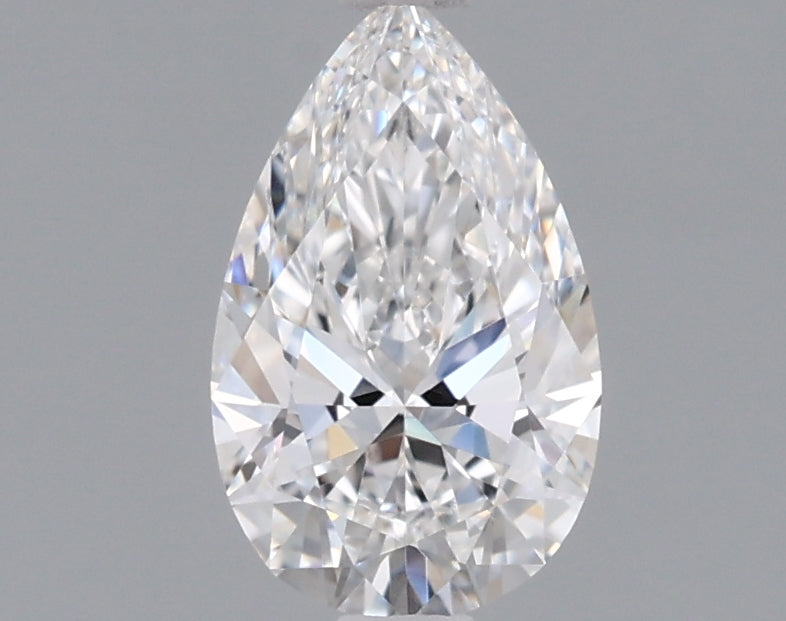 0.92 Carat Pear Shaped, Ideal Cut, E Color, VVS1 Clarity, IGI Certified Lab Grown Diamond