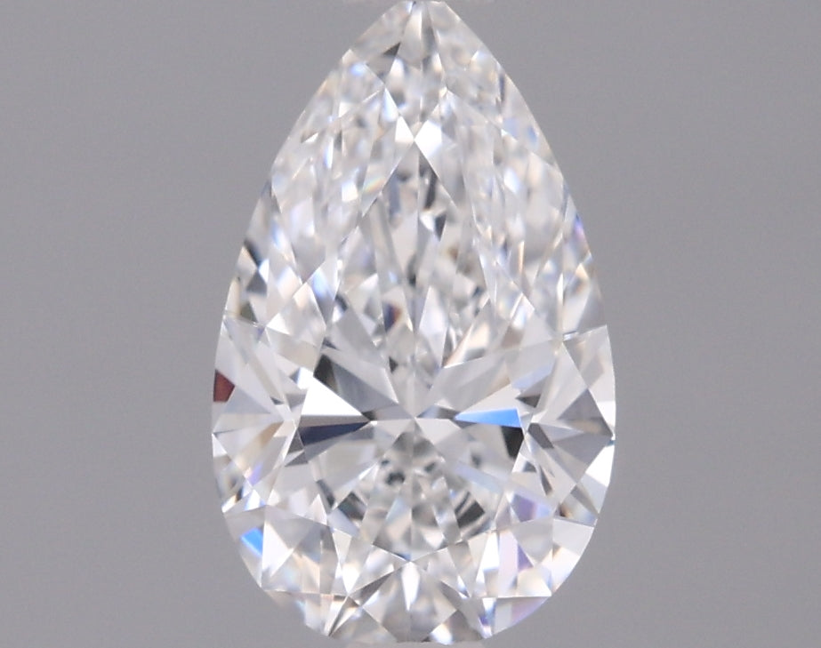 0.95 Carat Pear Shaped, Ideal Cut, E Color, VVS1 Clarity, IGI Certified Lab Grown Diamond