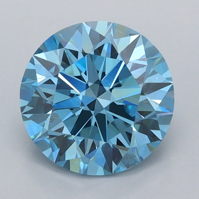 1.51 Carat Round Shaped, Ideal Cut, VVS2 Clarity, IGI Certified Lab Grown Diamond