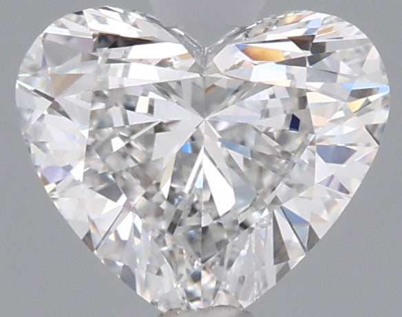 0.90 Carat Heart Shaped, Very Good Cut, E Color, VVS1 Clarity, IGI Certified Lab Grown Diamond