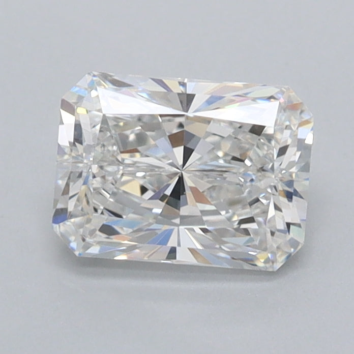 1.01 Carat Radiant Shaped, Excellent Cut, E Color, VVS2 Clarity, IGI Certified Lab Grown Diamond
