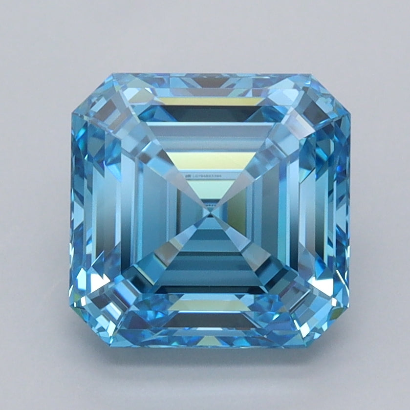 2.20 Carat Asscher Shaped, Ideal Cut, VS1 Clarity, IGI Certified Lab Grown Diamond
