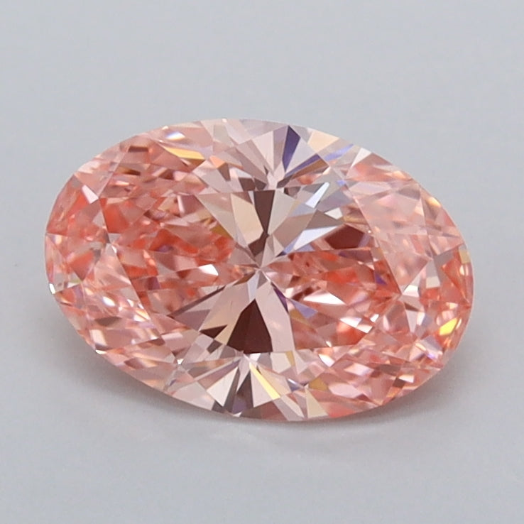 1.03 Carat Oval Shaped, Ideal Cut, VS1 Clarity, IGI Certified Lab Grown Diamond