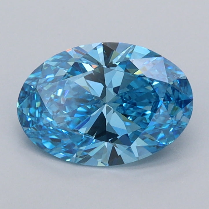1.02 Carat Oval Shaped, Ideal Cut, VVS1 Clarity, IGI Certified Lab Grown Diamond