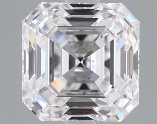 1.03 Carat Asscher Shaped, Ideal Cut, E Color, VVS1 Clarity, IGI Certified Lab Grown Diamond