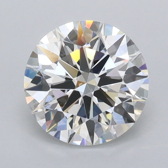 1.30 Carat Round Shaped, Ideal Cut, E Color, FL Clarity, IGI Certified Lab Grown Diamond